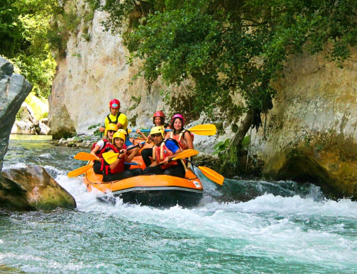 Soft Rafting (famiglie)