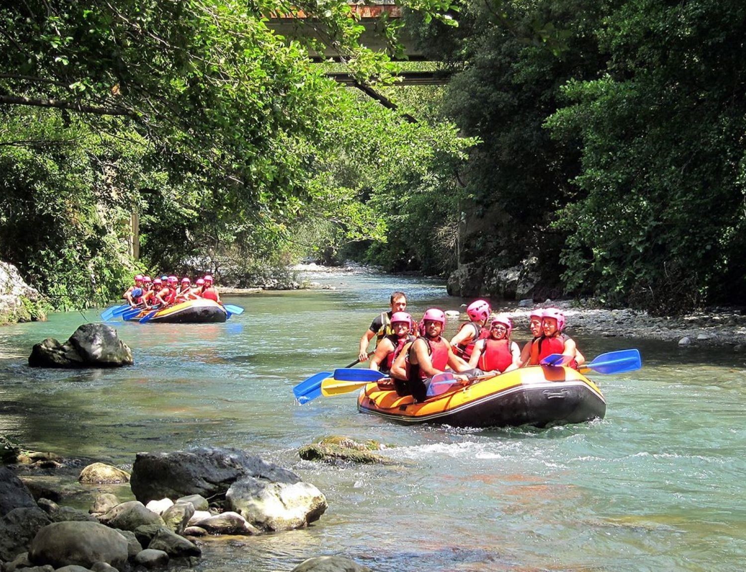 Soft Rafting (famiglie)