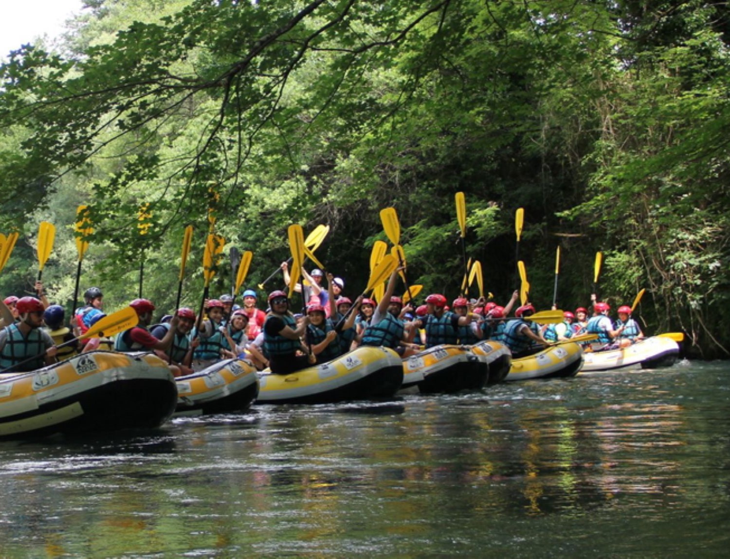 Soft Rafting (famiglie)