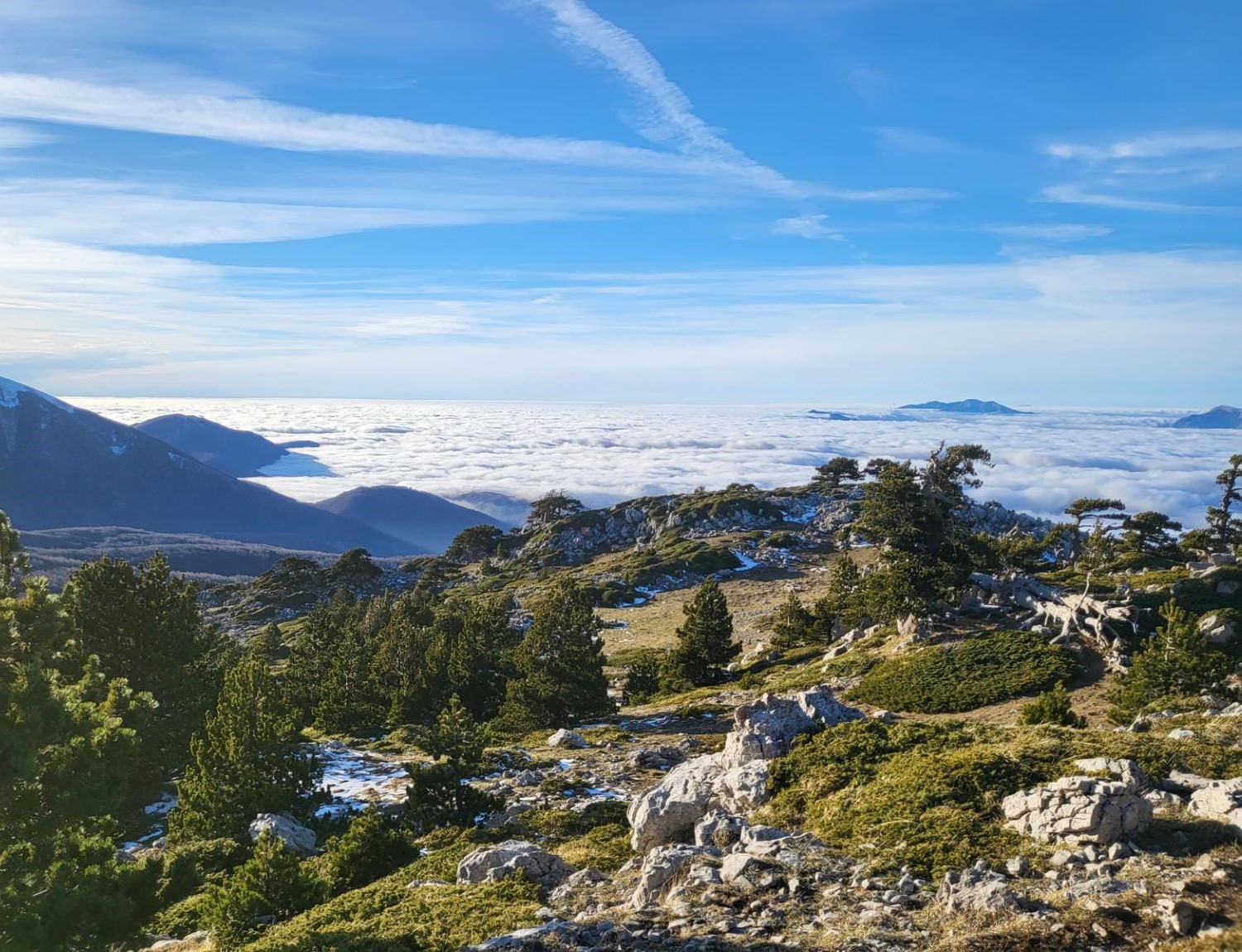 Serra Crispo (2054m) e il Giardino degli Dei