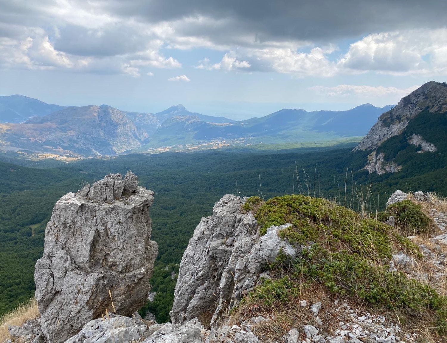 Serra Crispo (2054m) e il Giardino degli Dei