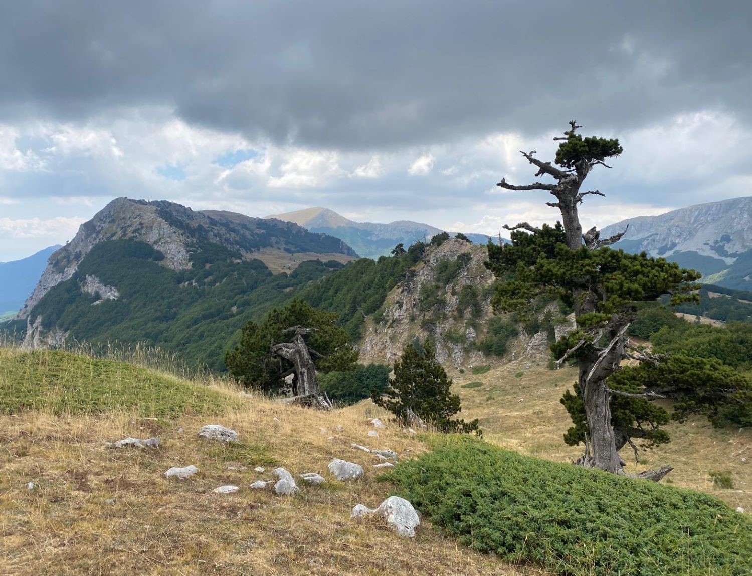 Serra Crispo (2054m) e il Giardino degli Dei
